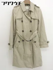 ■ ◎ BANANA REPUBLIC バナナリパブリック ウエストベルト付 トレンチ コート サイズS ベージュ系 レディース  【1109300003229】