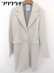 ■ Ank Rouge アンクルージュ パール 長袖 チェスターコート サイズM ライトベージュ レディース  【中古】 【1110060003701】のサムネイル