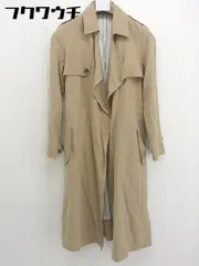 ◇ ◎ OZOC オゾック 長袖 トレンチ コート サイズ38 ベージュ レディース  【中古】 【1110080001121】
