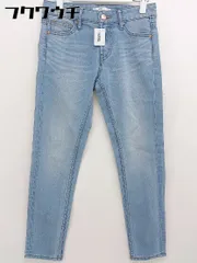 ◇ AZUL BASIC MOUSSY マウジー スキニー パンツ サイズ22 ブルー系 レディース  【1110120009001】