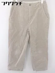 ◇ URBAN RESEARCH DOORS アーバン リサーチ ドアーズ コーデュロイ パンツ サイズ36 ベージュ レディース  【中古】 【1111020010708】