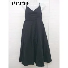 ◇ ◎ emi＋ エミプラス タグ付 キャミソール 膝丈 ワンピース サイズS ブラック レディース  【中古】 【1111160007910】