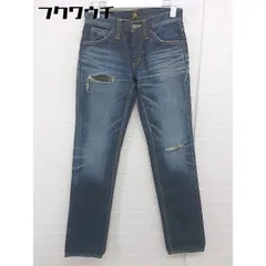 ◇ Lee リー ダメージ加工 デニム ジーンズ パンツ サイズXS インディゴ レディース  【中古】 【1111230025066】