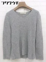 ◇ BEAUTY & YOUTH ビューティアンドユース UNITED ARROWS Vネック 長袖 ニット グレー レディース  【1111260006073】