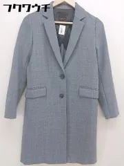 ◇ Demi-Luxe BEAMS デミルクス ビームス 長袖 チェスターコート サイズ 36 グレー レディース  【1111260010995】