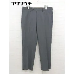 ◇ green label relaxing グリーンレーベルリラクシング UNITED ARROWS ウール100% パンツ サイズ1 グレー レディース  【中古】 【1112060002401】