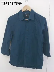 ◇ HARE ハレ 七分袖 シャツ サイズ M ネイビー メンズ  【中古】 【1112130008302】
