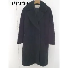 ■ Ray BEAMS レイ ビームス 長袖 コート ブラック レディース  【中古】 【1112180001612】