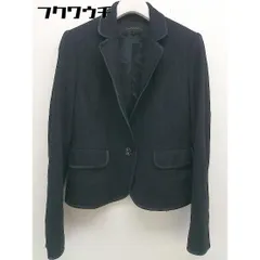 ◇ green label relaxing グリーンレーベル UNITED ARROWS 1B 長袖 テーラード ジャケット サイズ38 ブラック レディース  【中古】 【1112210011901】