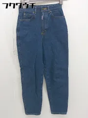 ◇ SOMETHING サムシング EDWIN ハイウエスト ジーンズ デニム パンツ サイズW61(S) インディゴブルー レディース  【1112280002076】