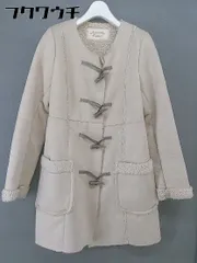 ■ Another Edition アナザーエディション 裏起毛 長袖 ダッフルコート サイズS ベージュ レディース  【中古】 【1112300004066】