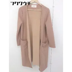 ◇ ROYAL PARTY 長袖 ロング ガウン コート サイズF キャメル系 レディース  【中古】 【1201120006500】