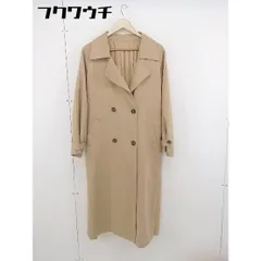 ◇ titivate ティティベイト バックプリーツ 長袖 トレンチ コート サイズM ベージュ系 レディース  【1201190001917】のサムネイル