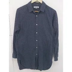 ◇ BEAUTY & YOUTH ビューティアンドユース UNITED ARROWS チェック 長袖 シャツ サイズM グレー ブラック メンズ  【中古】 【1203240003599】