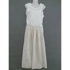 ◇ ◎ KBF アーバンリサーチ ノースリーブ ロング ワンピース サイズF ホワイト ベージュ系 レディース  【中古】 【1204180001461】