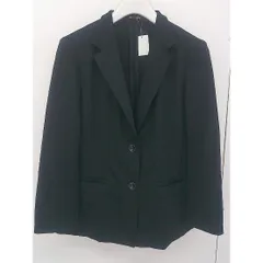 ◇ COMME CA DU MODE コムサデモード シングル2B ストレッチ 長袖 ジャケット サイズ5 ブラック レディース  【中古】 【1204210007296】