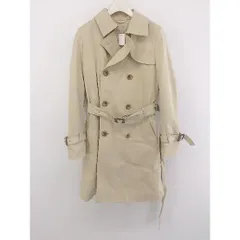 ◇ ◎ LES MUES Femme レミュー ファム 長袖 トレンチコート サイズM ベージュ レディース  【中古】 【1204200007343】