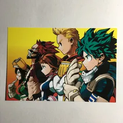 僕のヒーローアカデミア 緑谷出久 ジャンプフェア アニメイト ポストカード ヒロアカ