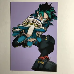 僕のヒーローアカデミア 緑谷出久 ジャンプフェア アニメイト ポストカード ヒロアカ
