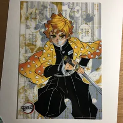 鬼滅の刃 我妻善逸 クリアファイル ジャンプショップ アニメイト フェア