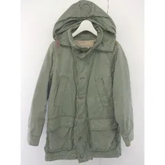 ■ ◎ IENA イエナ 中綿 ライナー 2WAY 長袖 モッズ コート サイズ38 カーキ レディース  【中古】 【1206080002401】