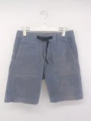 ◇ URBAN RESEARCH DOORS アーバンリサーチ コーデュロイ ショート ハーフ パンツ サイズ38 ブルー系 メンズ P  【中古】 【1210110000701】