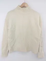 ◇ ROPE' ロペ シンプル 無地 ハイネック ウールニット 長袖 セーター サイズ38 ベージュ系 レディース P  【1307060004801】