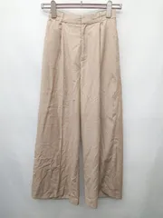 ◇ Θ KBF ケービーエフ URBAN RESEARCH センタープレス ワイド パンツ サイズONE ベージュ系 レディース P  【1410160016329】