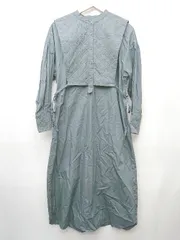 ◇ ⊇ KBF ケービーエフ URBAN RESEARCH 長袖 ロング丈 ワンピース サイズ38 グレー系 レディース P  【1410160013175】