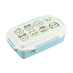☆ ちいかわ ☆ キャラクター ランチボックス 500ml キャラクター ランチボックス 500ml 弁当箱 お弁当箱 ランチ 仕切付 電子レンジ 食洗器対応 乾燥機 抗菌 キャラ フタがUP 弁当 お弁当 かわいい 盛付けがつぶれない おかずが盛れる