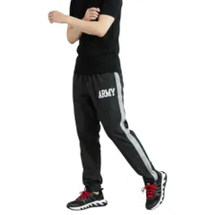 ☆ ブラック ☆ Lサイズ ☆ USタイプ ARMY IPFU パンツ ARMY IPFU ジャージ メンズ スポーツウェア スポーツウエア ジャージパンツ トレーニングウェア メンズパンツ ロングパンツ ズボン パンツ 長ズボン ボトムス スウェット