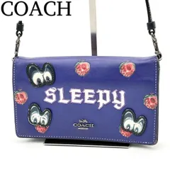 【良品】コーチ Disney コラボ ショルダーウォレット ショルダーバッグ