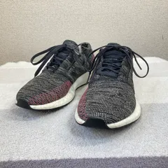 【アディダス】ピュアブースト ゴー　スニーカー　24.5cm　adidas　ブラック　グレー　ランニングシューズ　PureBOOST GO ジョギング