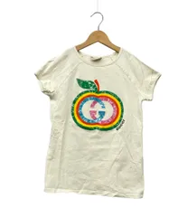 訳あり グッチ 半袖Tシャツ アップルロゴ 554860 キッズ SIZE 12 (150) GUCCI