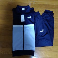 fb4 PUMA プーマ ハーフパンツ セットアップ ジャージ 青×白 M - メルカリ