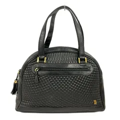 BALLY(バリー) ハンドバッグ - 黒 キルティング/タッセル レザー