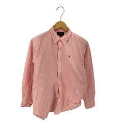 ポロラルフローレン POLO RALPH LAUREN ナイガイ ポニー刺繍 ボタンダウンシャツ レディース  160