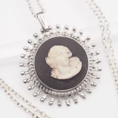 L828 WEDGWOOD ウェッジウッド MADE IN ENGLAND ホールマーク STERLING 925刻印 ペンダント ネックレス 女性 デザイン シルバー