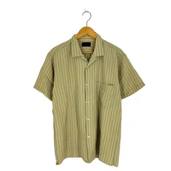 コムサデモード COMME CA DU MODE TETSU 小紋柄 レーヨン コットン オープンカラーシャツ メンズ 表記無 