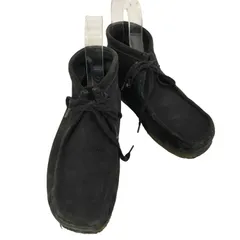 クラークスオリジナルズ Clarks ORIGINALS ワラビーブーツ ブラック スエード メンズ JPN：26 