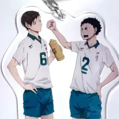 ハイキュー)キーホルダー)伊達工業高校 二口 アクリル 茂庭 要