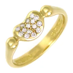 ティファニー ビーン ダイヤモンド リング #13 750 (K18YG) レディース TIFFANY&Co.【中古】 【ジュエリー】