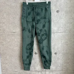 US古着【USED】オールドネイビー OLD NAVY ジョガーパンツ グリーン S 古着 スウェットパンツ アクティブ イージーパンツ アウトドア アメカジ ルームウェア ストリート パンツ メンズ タイダイ風