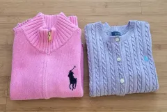 ポロ ラルフ ローレン 女子 ニット カーディガン 2枚 (6歳)