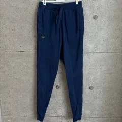 US古着【USED】アンダーアーマー UNDER ARMOUR スウェットパンツ ネイビー 古着 ジョガーパンツ ロゴ入り メンズ トレーニング スポーツ パンツ ルームウェア