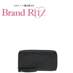 中古 ルイヴィトン モノグラム アンプラント ジッピー ウォレット ラウンドファスナー ABランク 長財布 M60571 ノワール ブラック レザー レディース LOUIS VUITTON 【送料無料】【西神店】