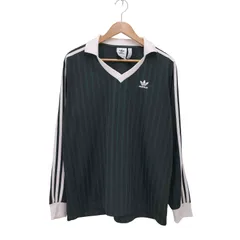 アディダス adidas アディカラー ピケ サッカー長袖Tシャツ メンズ JPN：XL 