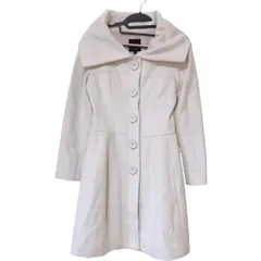 zk4 【美品】nanette leporeナネットレポー　アンゴラ　ウール　ロングコート　ピンクベージュ　レディース　サイズ2 オシャレ　お嬢様　可愛い