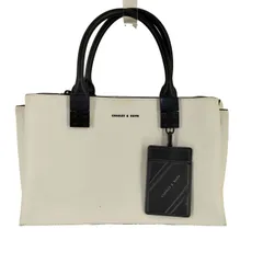 チャールズアンドキース CHARLES&KEITH ダブルトップハンドルストラクチャードバッグ レディース 表記無 