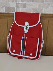 【デッドストック】昭和レトロ 子供用リュックサック 衣料用品店在庫品 遠足 登山 おでかけ＊mll216